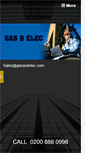 Mobile Screenshot of gasandelectricityengineers.co.uk